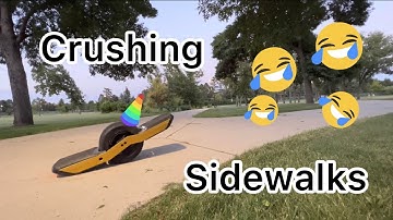 College sidewalks crushed by Onewheel GT