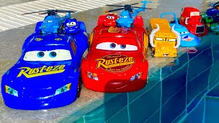 Disney Pixar Cars toys Review | Lightning McQueen, Finn McMissile, Mack, Doc Hudson,Cruz Ramirez