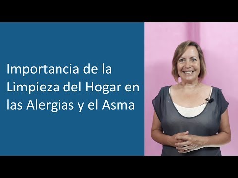 Vídeo: Consejos De Seguridad Para La Limpieza Del Asma Alérgica