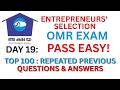 Akshaya Entrepreneur Exam 2026  | Top 100 Most Expected MCQs with Answers | Day 19 🔥