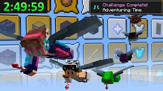 Speedrunning All Advancements, but the Player Changes