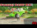 Fs25 में Swaraj 8100 RX से गेहूं कटाई Gameplay Hindi #6 | कटाई का मजा!