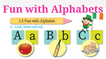 Fun with Alphabets rhyme for kids std 2