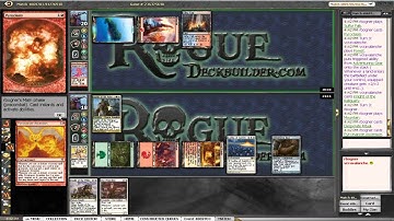 Boros Landfall vs Storm 2 - Magic the Gathering Modern