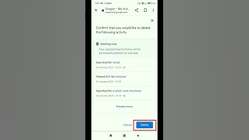 How To Delete Search History On Google | Clear Google Search History On Android #shorts #google