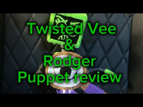 Twisted Vee & Rodger puppet review - YouTube