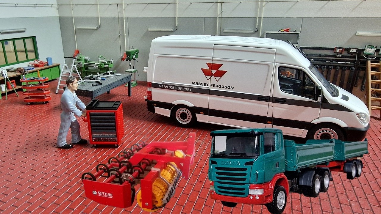 MobauVLOG#14 1:87 Herpa Lkw-Güttler Avant-Werkstattwagen