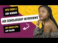 Ace Your Scholarship Interview | Top Tips & How To Answer Interview Questions (2020)