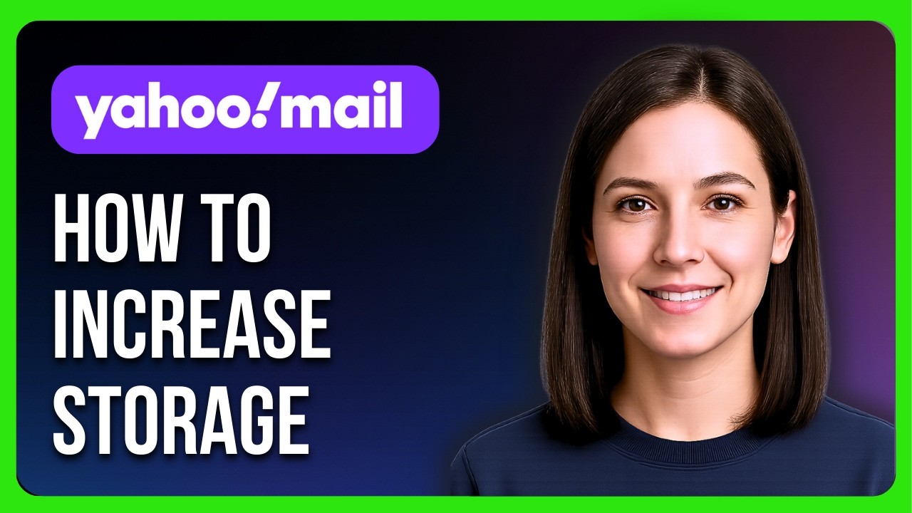 How to Increase Yahoo Mail Storage - YouTube