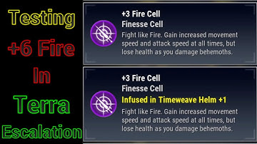 New +6 Fire Cell Build For Repeaters, Testing In Terra Escalation - Dauntless Gauntlet Season 3