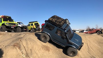 RC Jimny散歩 MST CMX CFX オープンデフ ScaleCrawler Jan 31 .2021 川本ロックEND