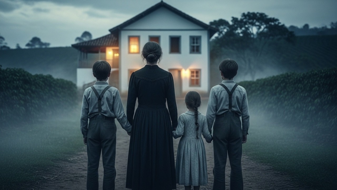 Expulsa no Dia do Enterro com 3 Filhos… Mandada Para um Sítio Abandonado, Ela Recomeçou Tudo