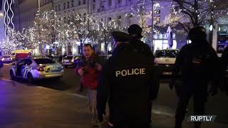 التشيك: اعتقالات عشية رأس السنة خلال مظاهرة ضد قيود كوفيد في براغ