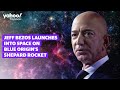 Jeff Bezos launches into space on Blue Origin’s New Shepard, liftoff at 9am ET