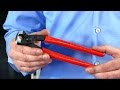 KNIPEX Werkstatt-TV: KNIPEX Ohrklemmenzange (10 9x I220)