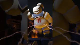 GHOSTBUSTERS Movie Ride! Blowing Up Stay Puff!  #shorts