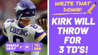 Minnesota Vikings predictions: Week 4 vs. Browns, Kirk Cousins, Justin Jefferson