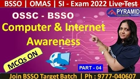 BSSO 2022 | Opsc OMAS | Computer | OSSC Block Social Security Officer 2022 | OSSC BSSO