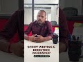 SCRIPT WRITING &amp; DIRECTION ONE-DAY WORKSHOP | MAY 17, 2026