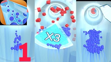 Slide Balls Game  ( Level 1-15 ) New Game 2022 | Gameplay | Ios - Android | Part 1