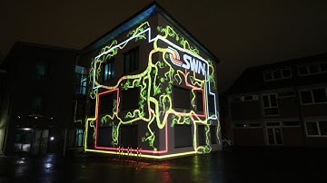 Making-of 3D Projection Mapping "Stadtwerke Neustadt GmbH" (HD)