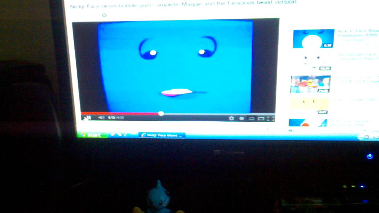 Nick jr face blows bubble gum YouTube