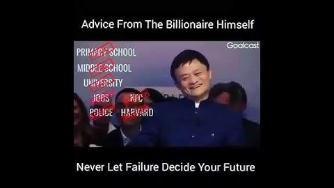 Fail means first attempt in learning