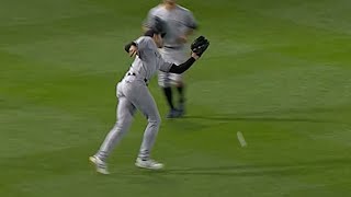 INSANE SEQUENCES from Fenway!!! (Dropped fly balls, Judge's foul tip to stay alive, Stanton's Slam!)
