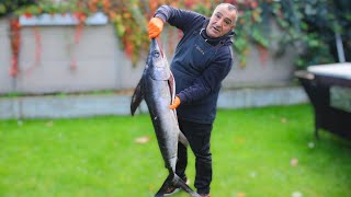 Как правильно и вкусно приготовить меч-рыбу. Ужин в семейном кругу 🐟