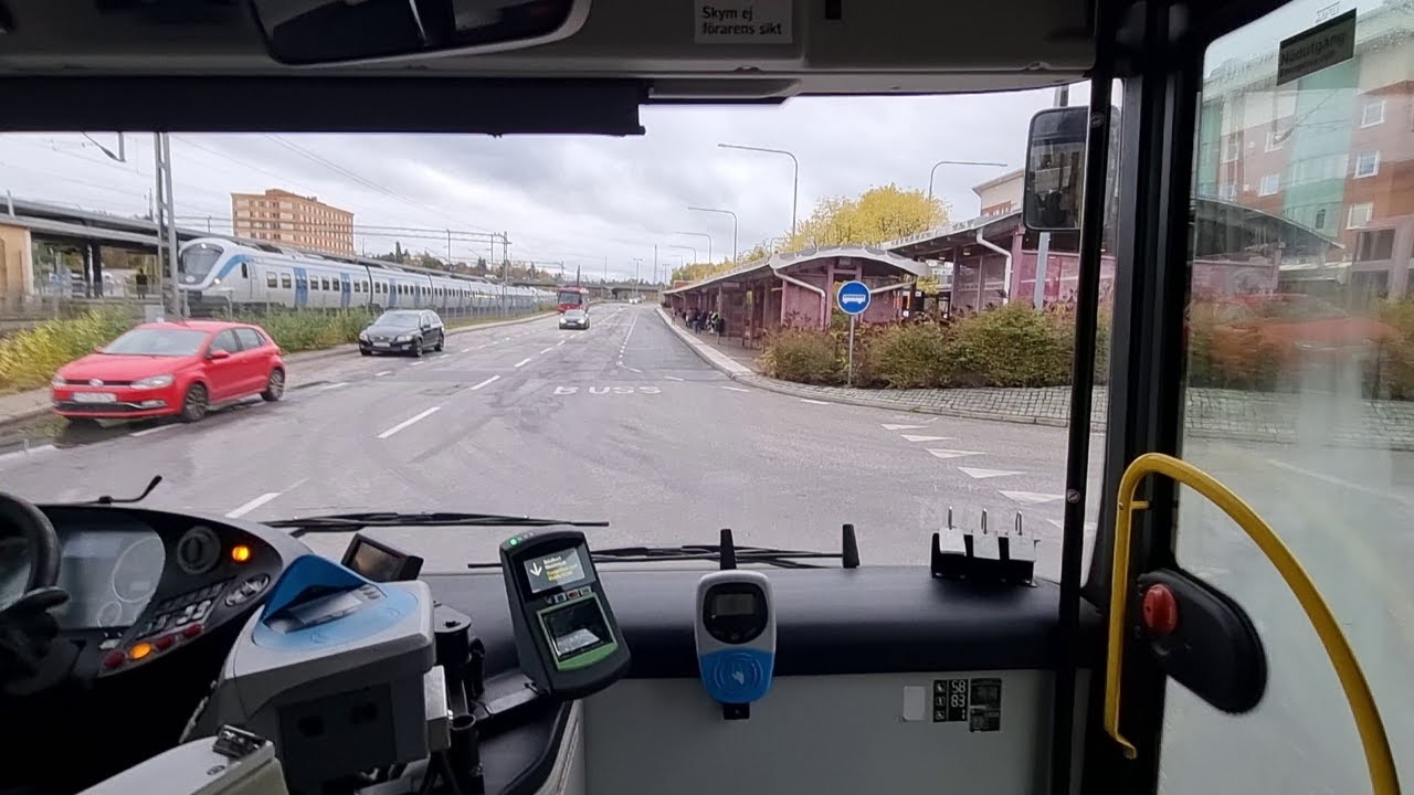 Sweden- Stockholm-Bus 704- Ride From Fruängen To Huddinge  #1