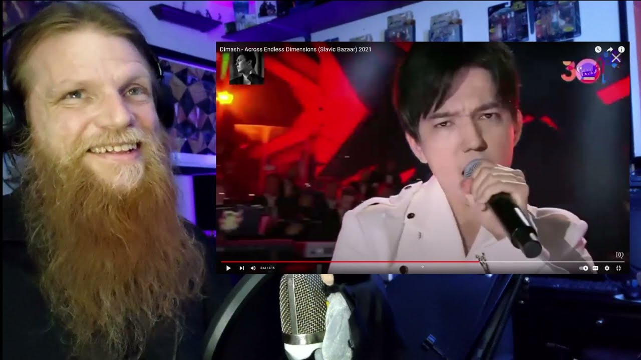 DIMASH - Across Endless Dimensions REACTION | Metal Head DJ Reacts