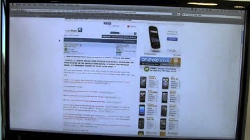 Nook Color: Android 3.0 Hands On Part 1