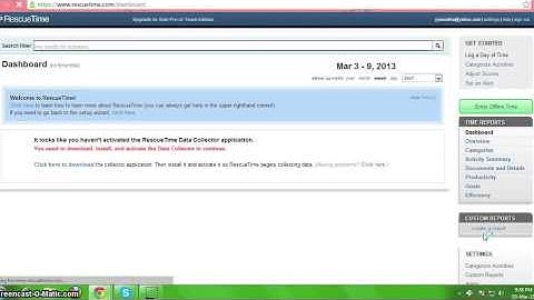 Rescuetime Tutorial