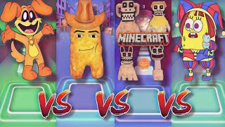 🎮DogdaySmilingCritters VS Gegagedidagedago VS ZoonomalyMinecraft VS SpongebobDigitalCircus|TilesHop