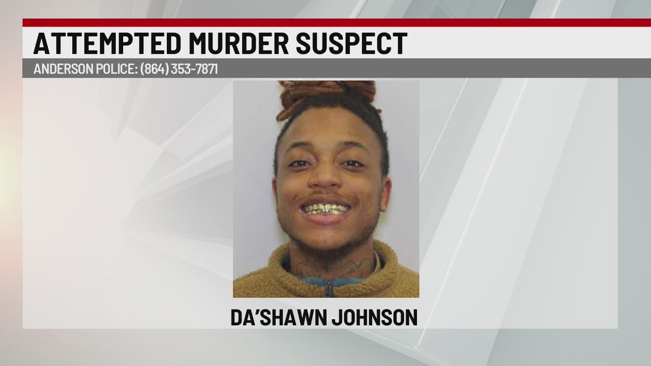 Anderson police searching for attempted murder suspect - YouTube