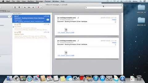 Attachment Extractor for Mail 5 on Mac OS X Lion 10.8.2