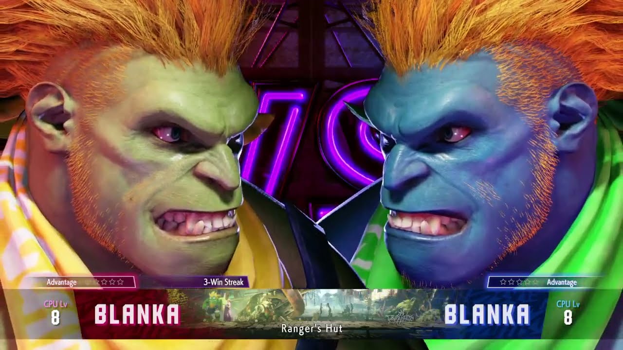 🙏🏻✌🏼⚰️🔜 . . . . . . . 🇧🇷Blanka VS 🍔🍔🍔🥤 . . . . . . . 🇧🇷Blanka  🥇Online Mobile Battles🏆🥊, By Street Fighter IV CE 道場