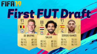 FIRST FIFA 19 DRAFT!!