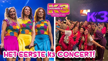 K3 ORIGINALS REÜNIE CONCERT ANTWERPEN -  het allereerste optreden!