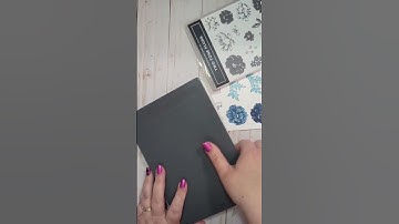 make a handmade sympathy card with the Two-Tone Flora stamps from Stampin