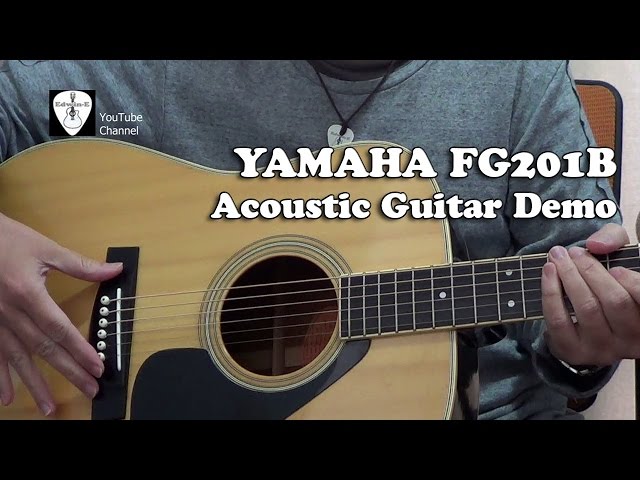 Yamaha FG201B Vintage Acoustic Guitar MIJ Demo - YouTube