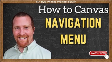 Course Navigation Menu