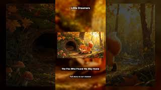 The Fox Who Found His Way Home 🌙 Calm Bedtime Story #Shorts
