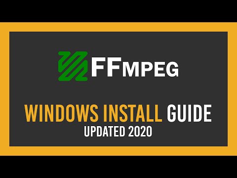 #1 How To: Download+Install FFMPEG on Windows 10 | Full Guide Mới Nhất