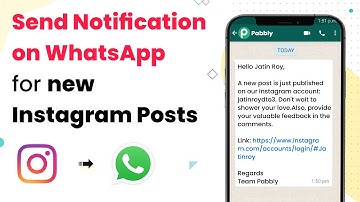 Send Instagram Notification on WhatsApp Whenever a New Media is Posted