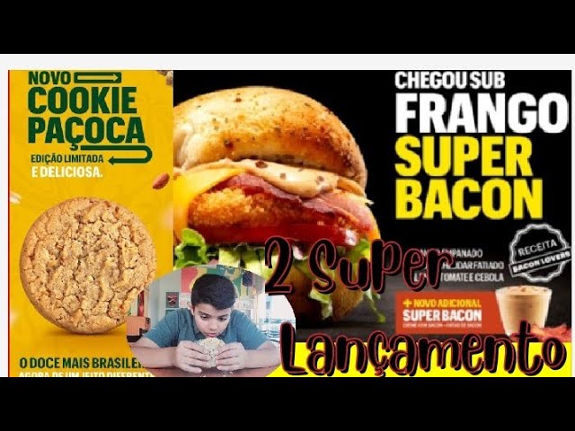 VÍDEO: Já provou o novo Frango Super Bacon da Subway? É delicioso!😋