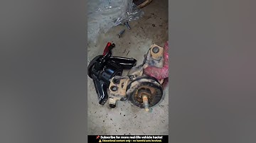 ⚙️ Engine Mount Replacement | Fix Engine Vibration & Noise 🚘