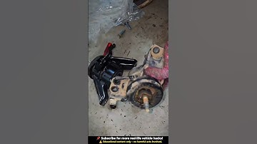 ⚙️ Engine Mount Replacement | Fix Engine Vibration & Noise 🚘