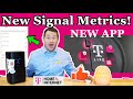  new app features  tmobile t life app  5g home internet signal metrics