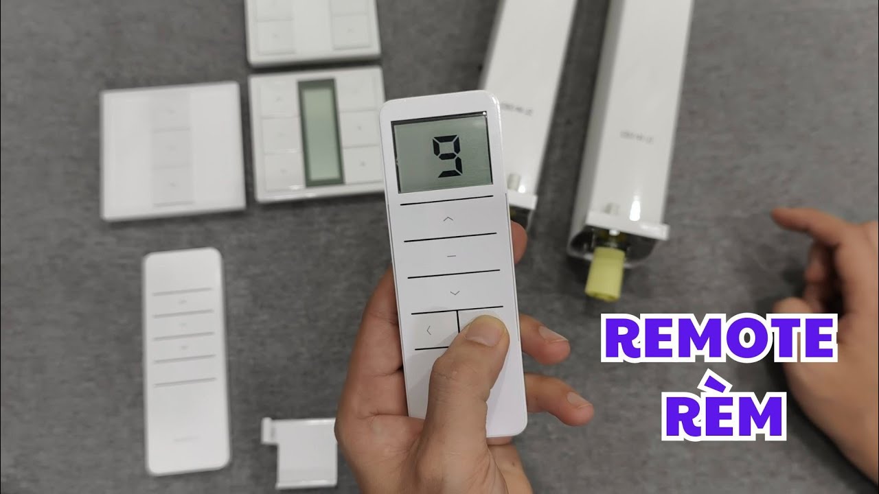 Pin Remote Rèm Remote rèm tự động cũng có mấy loại lận - YouTube